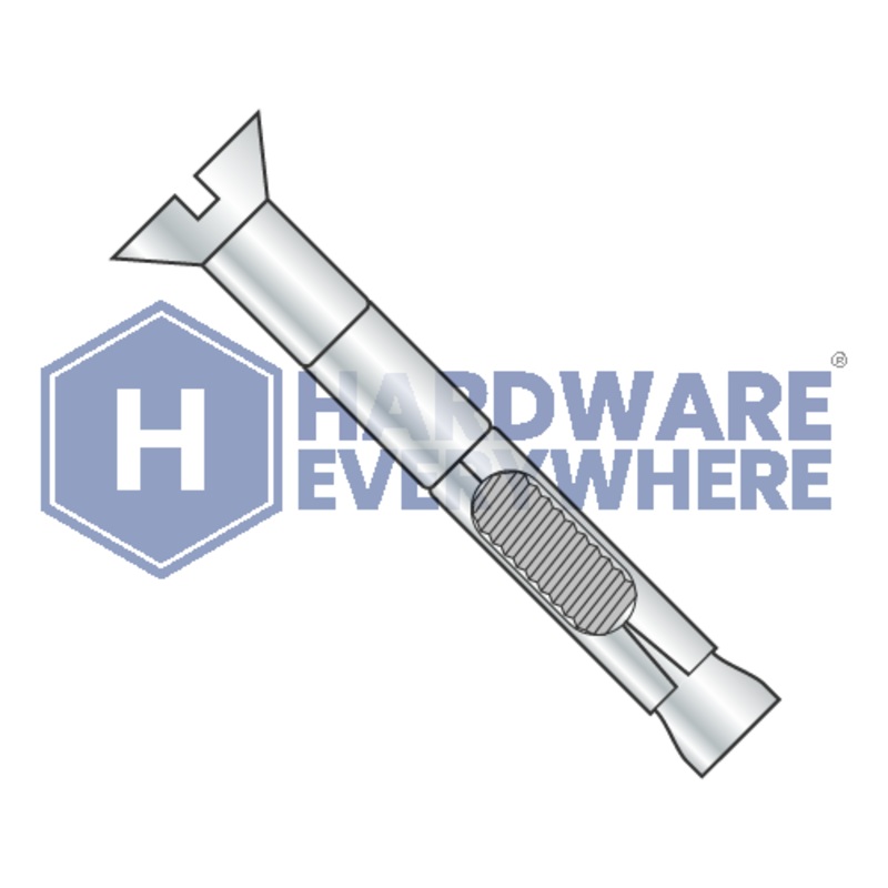 3/8 x 6 SLEEVE ANCHORS / Flat / Steel / Zinc
