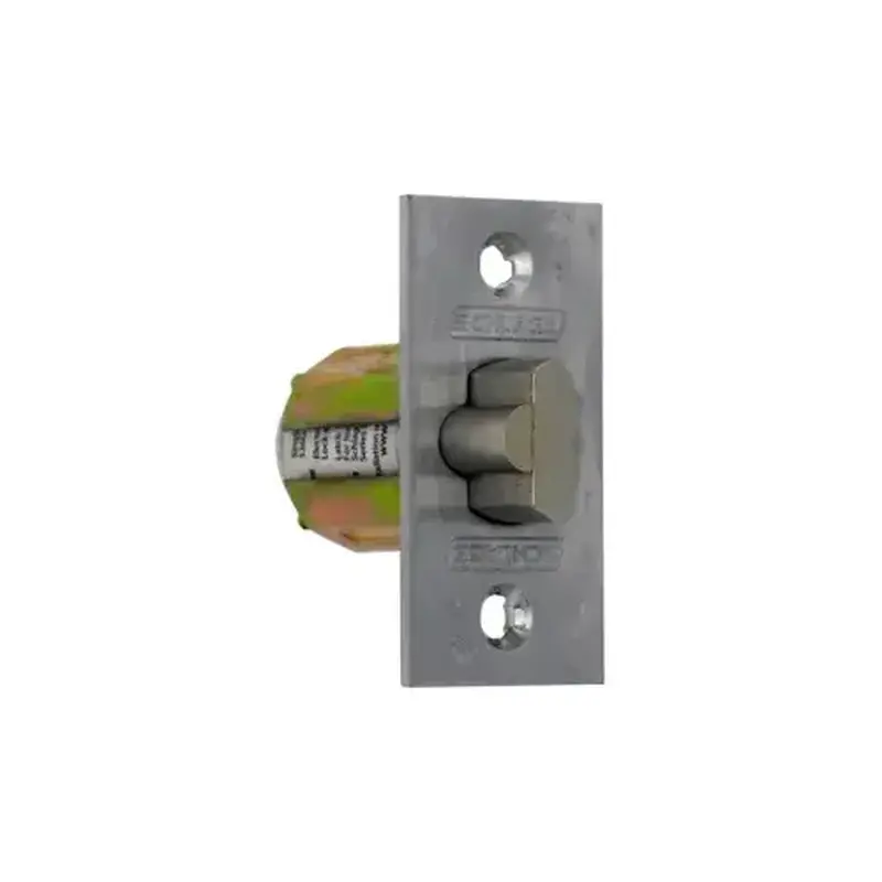 Schlage Commercial 14-047 626 D Series Square Corner Dead Latch with 2-3/8" Backset and 1-1/8" Face Satin Chrome Finish