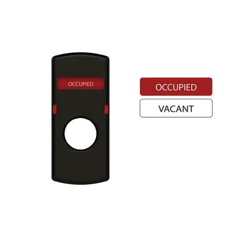 Schlage Commercial L283-414 622 Occupied or Vacant Sectional Indicator for Cylinder Matte Black Finish