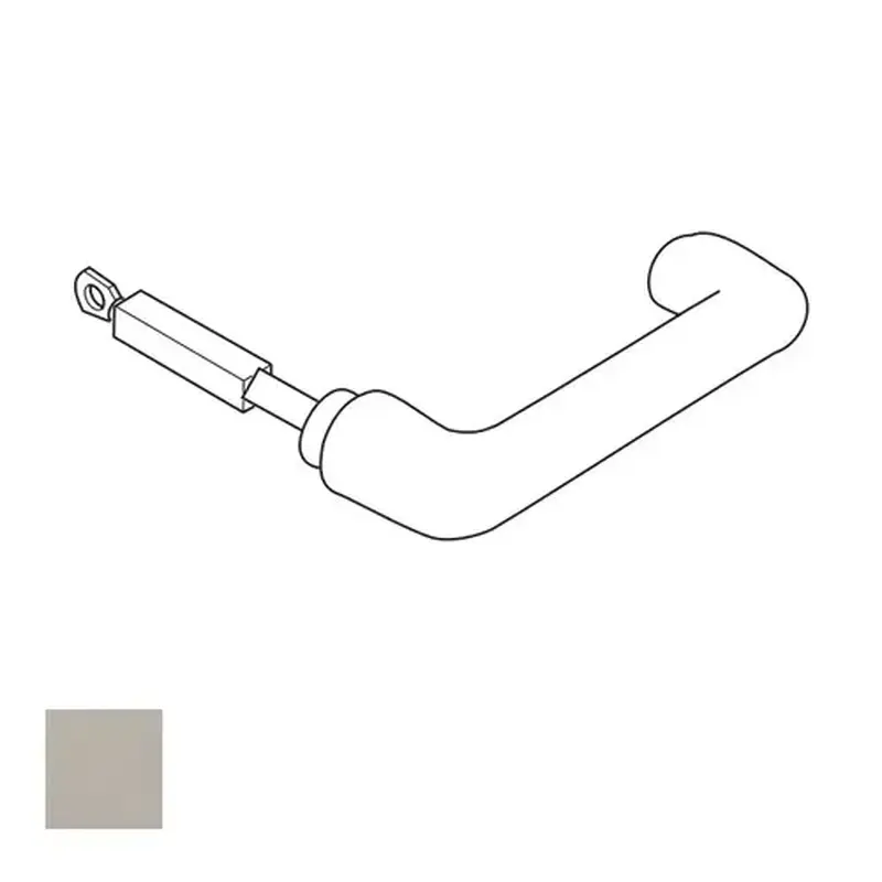 Corbin Russwin 483F80 630 ML2000 LW Outside Lever & Spindle, Satin Stainless Steel