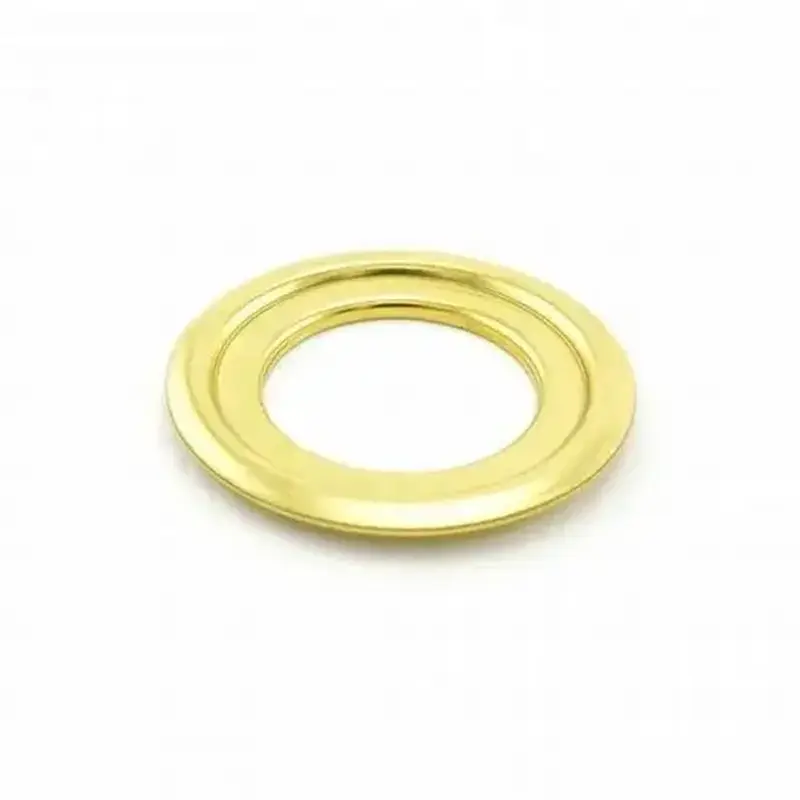 Schlage Commercial 38-031 605 2-1/2" Diameter Deadbolt Adapter Ring, Bright Polished Brass
