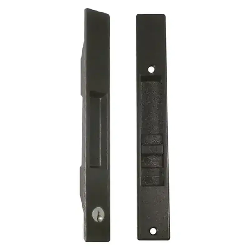 Adams Rite 4431-09-00-01-IB Flush Lock Set 1" - 1 5/16", Radius Face, Keyed Different