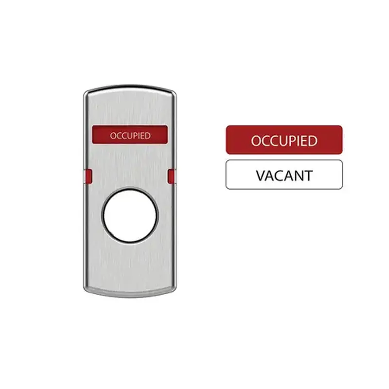 Schlage Commercial L283-414 619 Occupied or Vacant Sectional Indicator for Cylinder Satin Nickel Finish