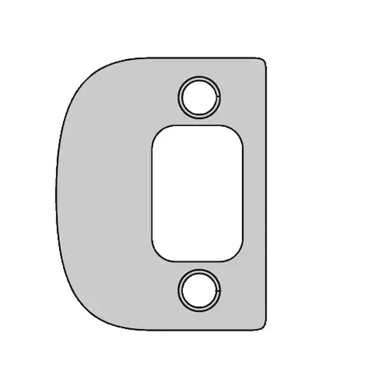 Kwikset 84638-15 Deadbolt Strike, Satin Nickel