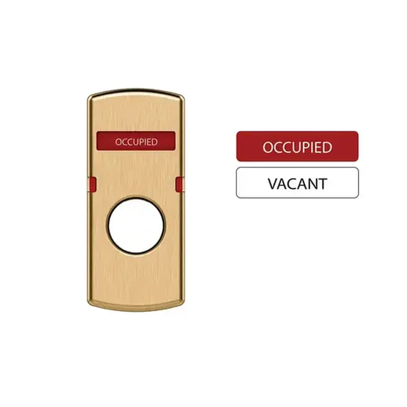 Schlage Commercial L283-414 606 Occupied or Vacant Sectional Indicator for Cylinder Satin Brass Finish