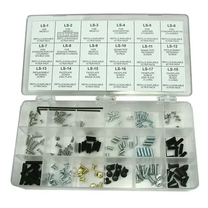 Major Mfg LSA-1 LSA-1 Locksmith Screw Assortment