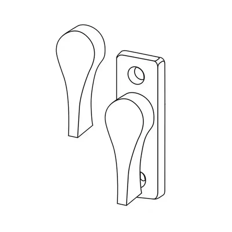 Adams Rite 1000-01-21-130 Aluminum Door Lock Parts and Accessories Satin Aluminum Ritecoat Paint