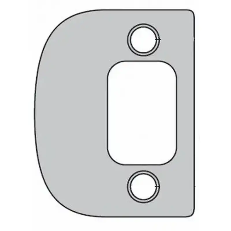 Kwikset 84638-690 Deadbolt Strike, Dark Bronze Painted