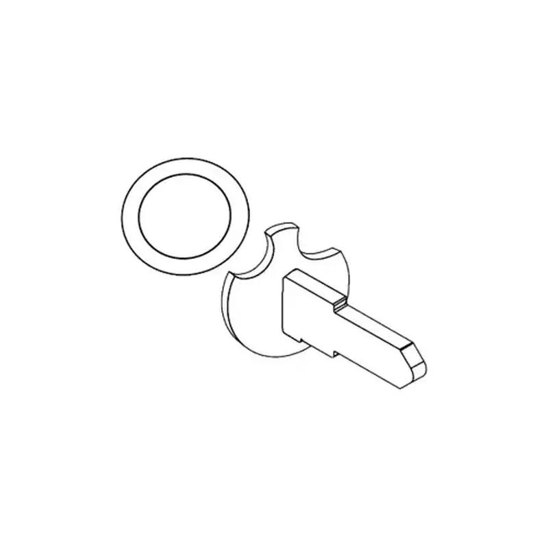 Marks F1903S-F19 Schlage FSIC Cylinder Tailpiece and Spacer Ring, 175/195 Series