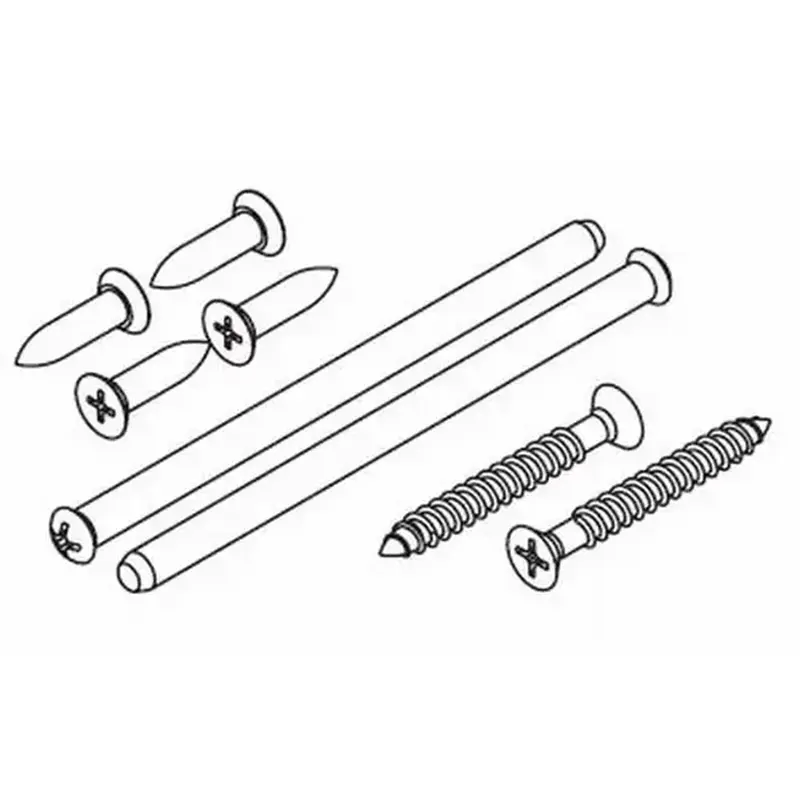 Kwikset 86171-26 660 Screw Pack Bright Chrome Finish