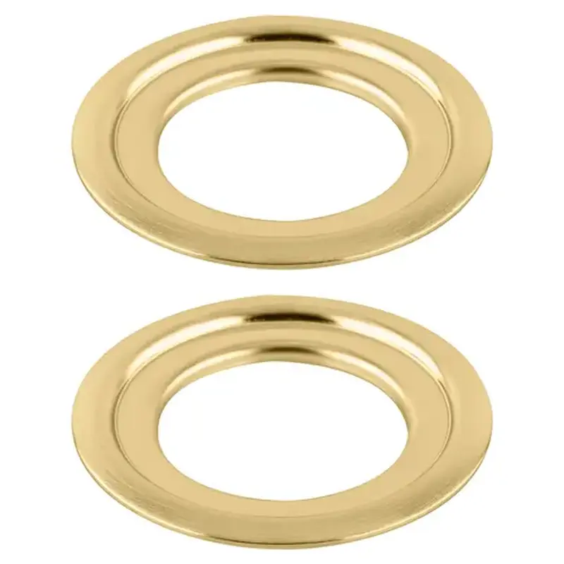 Schlage Commercial 38-016 605 Adapter Ring Kit for Double Cylinder Locks with 2-1/8" Bore Hole Bright Brass Finish