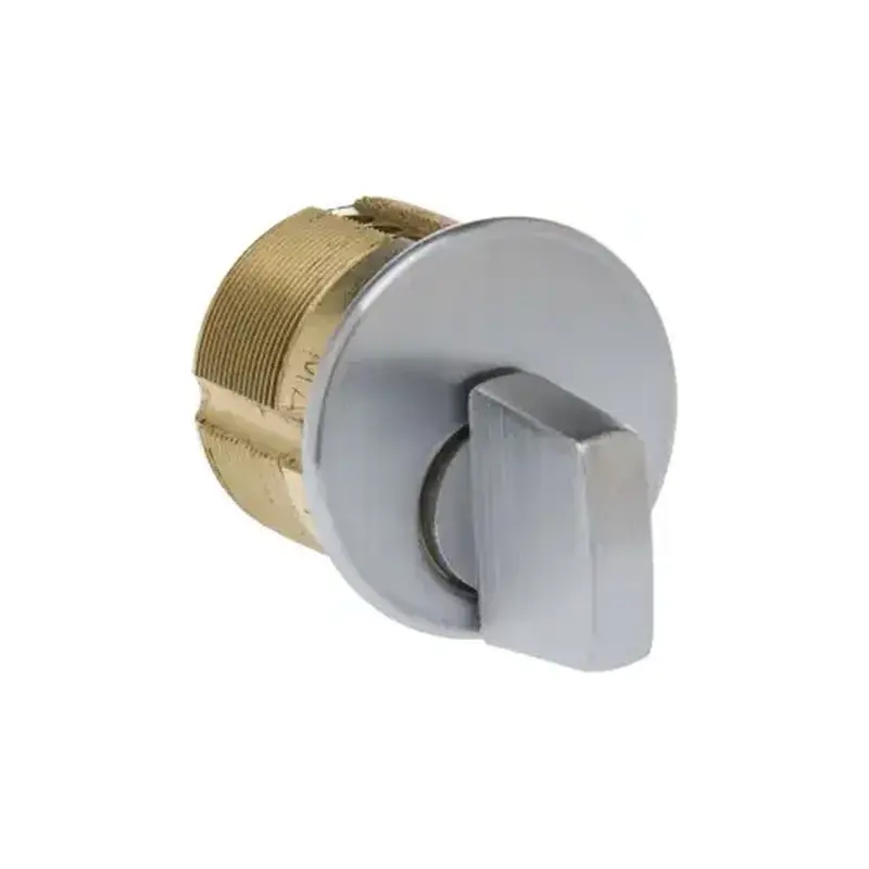 Ilco Unican Corporation M100TK-26D Mortise Cylinder 1" Thumb-Turn Adams Rite/Yale Cam Satin Chrome
