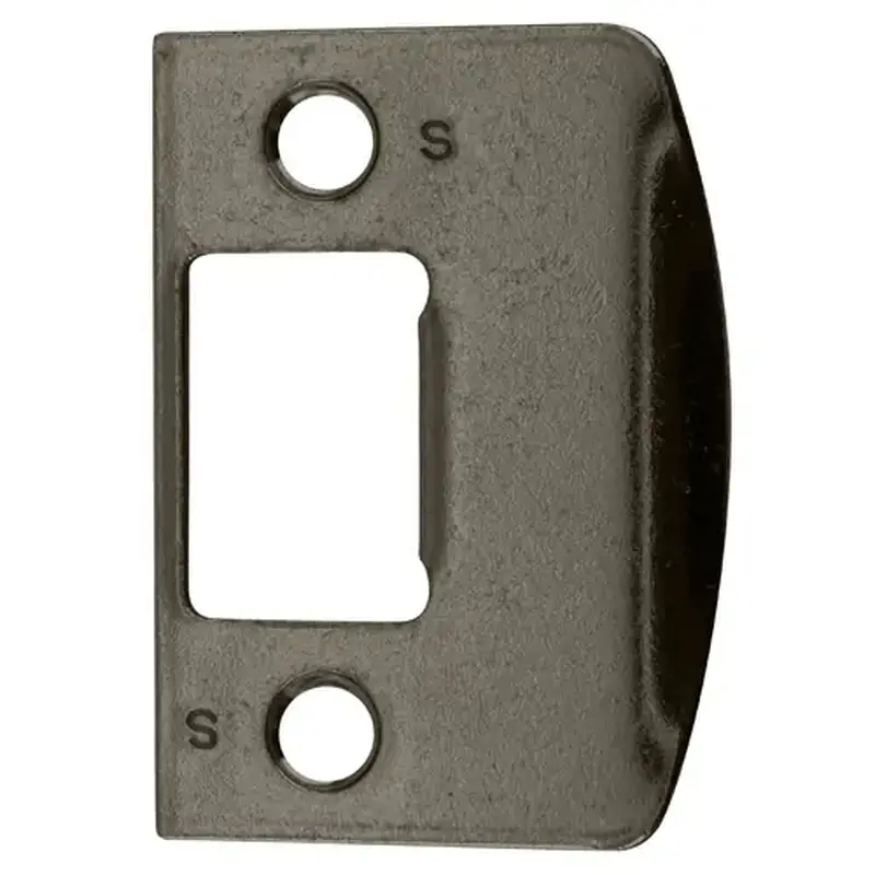 Schlage Commercial 10-026 619 Square Corner Full Lip Strike Satin Nickel Finish