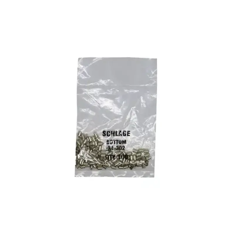 LAB SECURITY SCH34-302 KIT - #2 Schlage Bottom Pin .195, Polybag 100 Pins