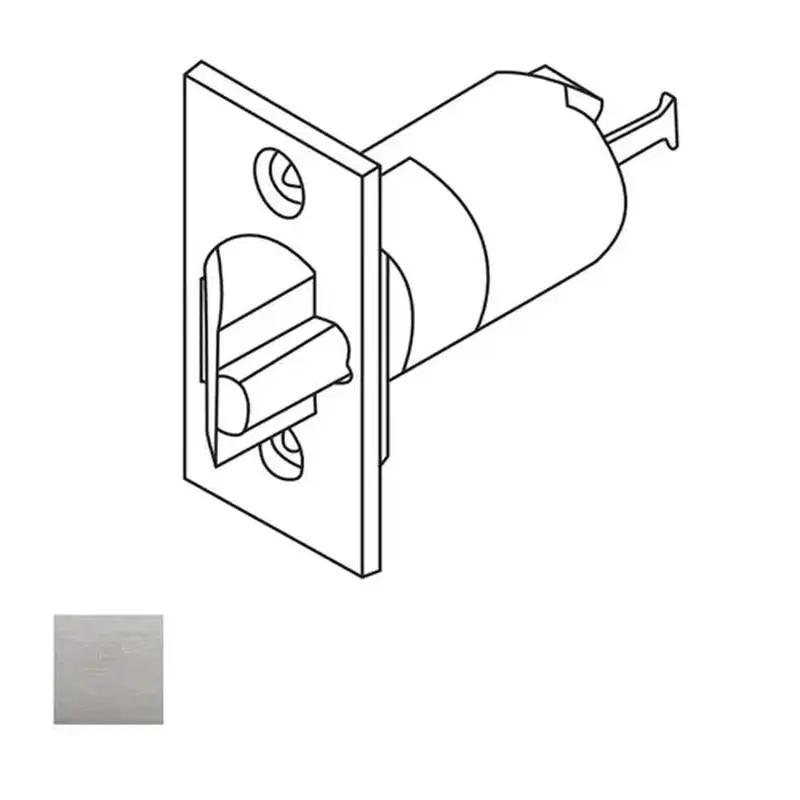 Corbin Russwin 586F81 626 CL3300 3-3/4 Inch Backset Deadlocking Latch, Satin Chrome