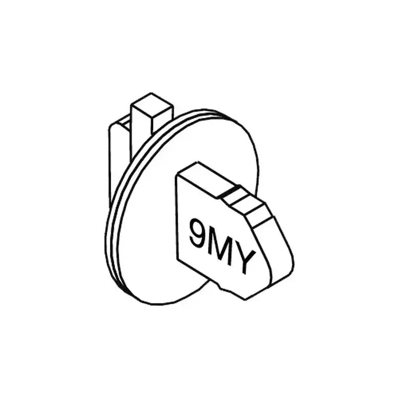 Marks AR1989-Y Tailpiece with Washer Assembly for 6 or 7 Pin Yale IC, Functions AB, B, DA, DW, F, FEU and FEL