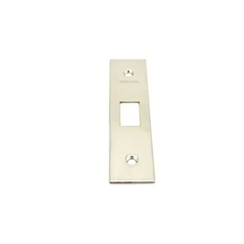 Schlage 10-079 625 L400 Series 3-1/2" Deadbolt Strike Bright Chrome Finish