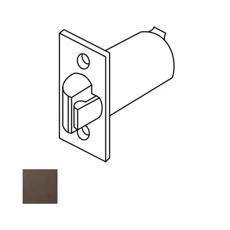 Yale Commercial 694-613E 5400LN Series Deadlatching Latchbolt, Dark Oxidized Satin Bronze
