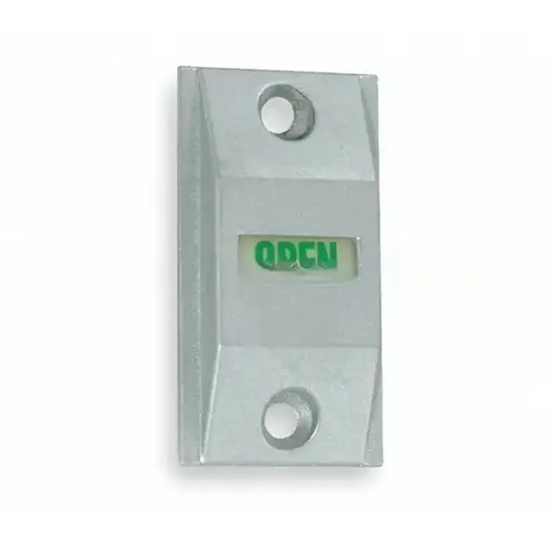 Adams Rite 4089-20-130 Exit Indicator for up to 2-1/2" Door, Satin Aluminum Ritecoat Paint