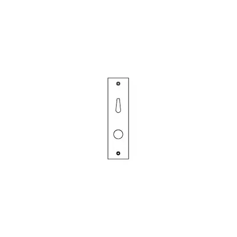 Sargent 77-3432 26D 8200 Series Mortise KW1/LW1 Inside Escutcheon, Turnpiece, Satin Chrome