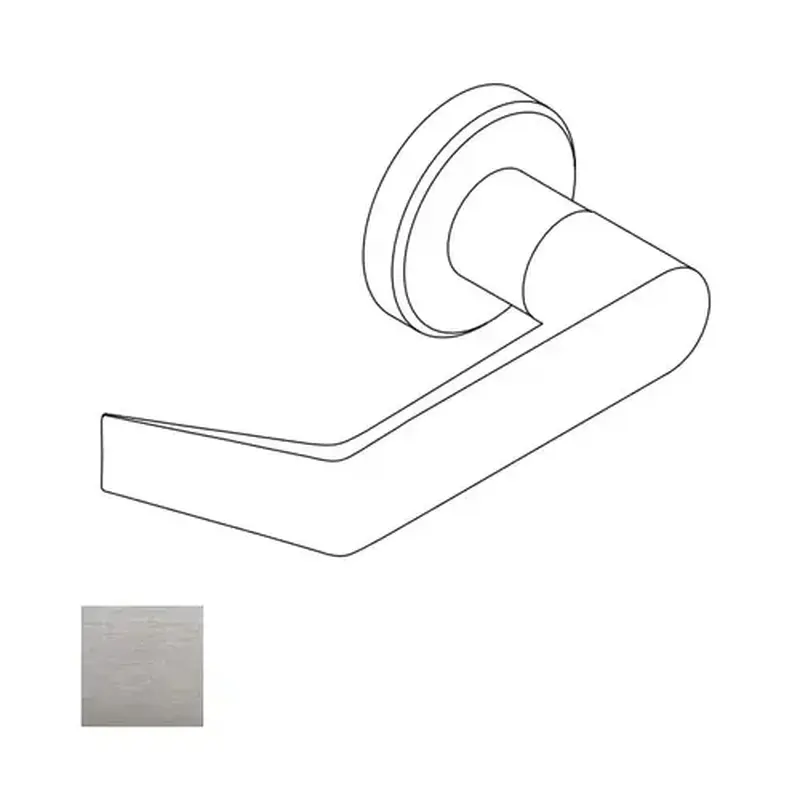 Schlage Commercial 09-402 06 630 L Series 06 Design Interior Lever with Screw Pack, Mounting Plate, and Wrench Satin Stainless Steel Finish