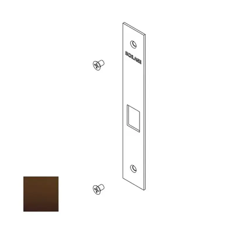 Schlage Commercial 09-662 622 Armor Front and Screws for L9010 or L9040 Matte Black Finish