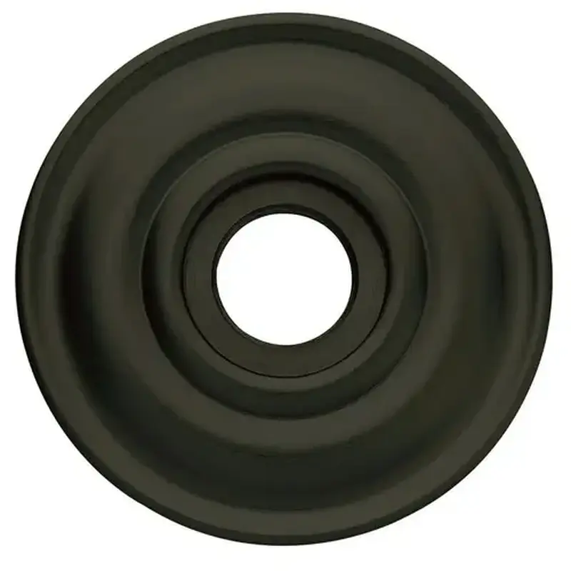Baldwin 5048190IDM Estate Solid Brass Rosette Satin Black