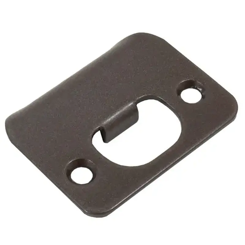DORMA 8Q00241 613 2-1/4" Round Corner Full Lip Strike for QCL and QTL series - Oil-Rubbed Bronze