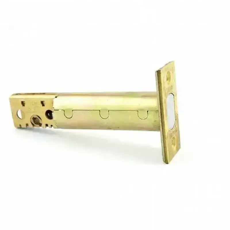 Schlage Commercial 12-632 605 B600 Series Square Corner Deadbolt with 3-3/4" Backset and 1-1/8" Face Bright Brass Finish