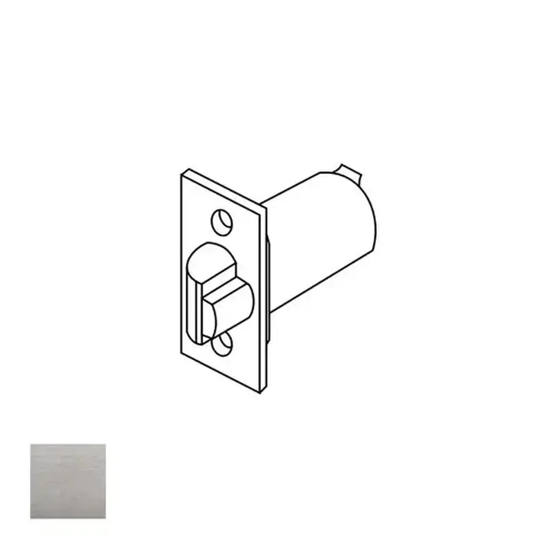 Corbin Russwin 598F21 626 CL3300 5 Inch Backset Deadlocking Latch, Satin Chrome