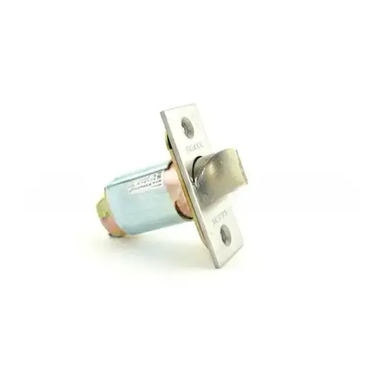 Falcon Q330-204-630 Square Corner 2-3/4" Springlatch, Satin Stainless Steel