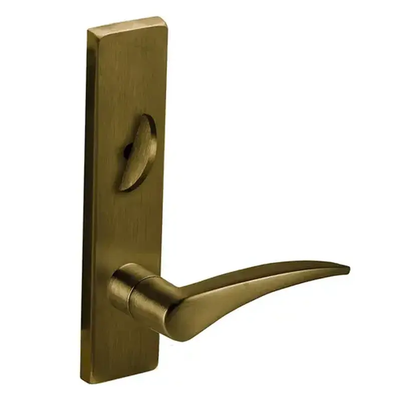 Schlage 09-447 12L 609 RH Lock Lock Parts Satin Brass Blackened Satin Relieved Clear Coated