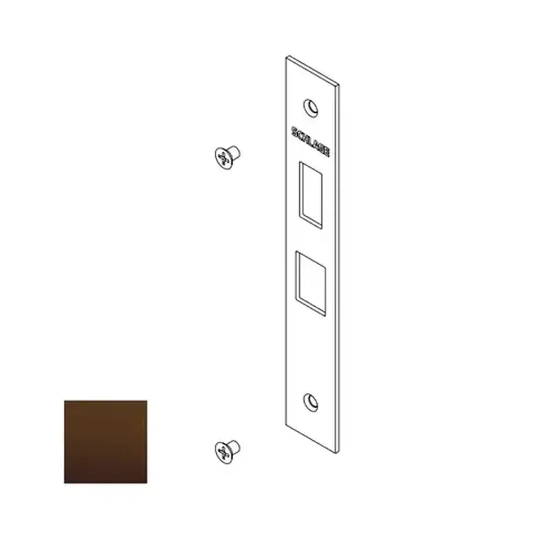Schlage Commercial 09-664 622 Armor Front and Screws for L9456, L9465, L9466, or L9473 Matte Black Finish