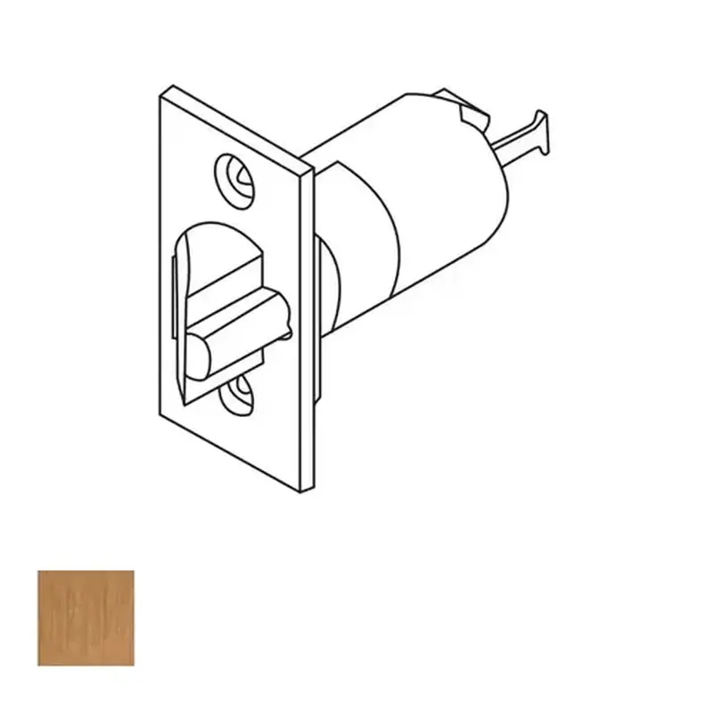 Corbin Russwin 599F92 612 CL3500/CL3800 2-3/8 Inch Backset Deadlocking Latch, Satin Bronze