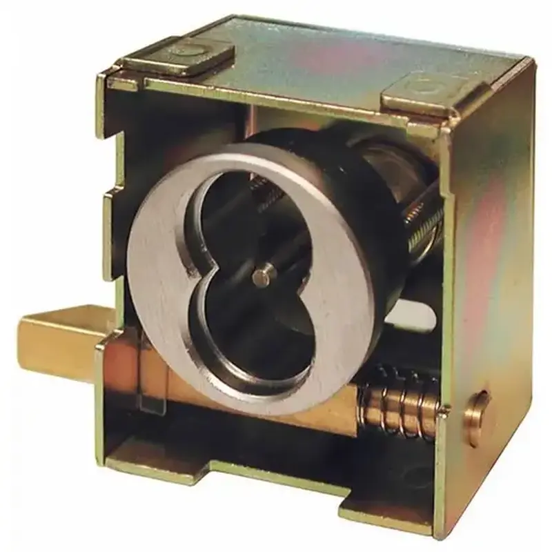 Olympus 728MBL US26D IC CORE MAIL BOX LOCK RH US26D INTERCHANGEABLE CORE CABINET MAIL BOX LOCK RIGHT HAND FITS 8L STAIN CHROME