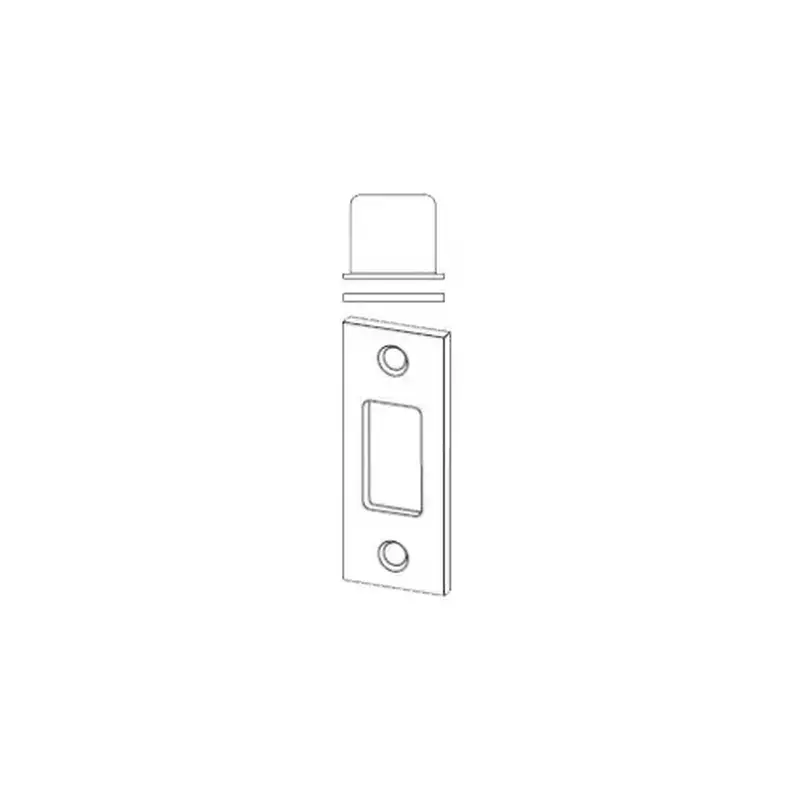 Schlage Commercial 10-055 626 10-055 Deadbolt Strike, Satin Chrome