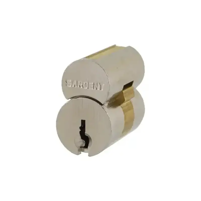 Sargent 6300-LF-15 LFIC Large Format Interchangeable Core, Satin Nickel, LF Keyway 1-Bitted