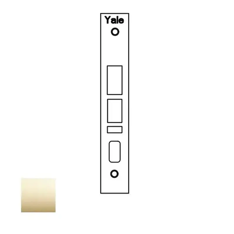 Yale Commercial 50-8867-2219-605 Mortise Armor Front, 8867, Bright Polished Brass