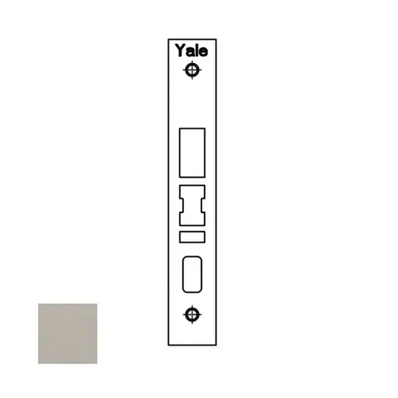 Yale Commercial 50-8847-7119-630 Mortise Armor Front, 8827, 8847, Satin Stainless Steel