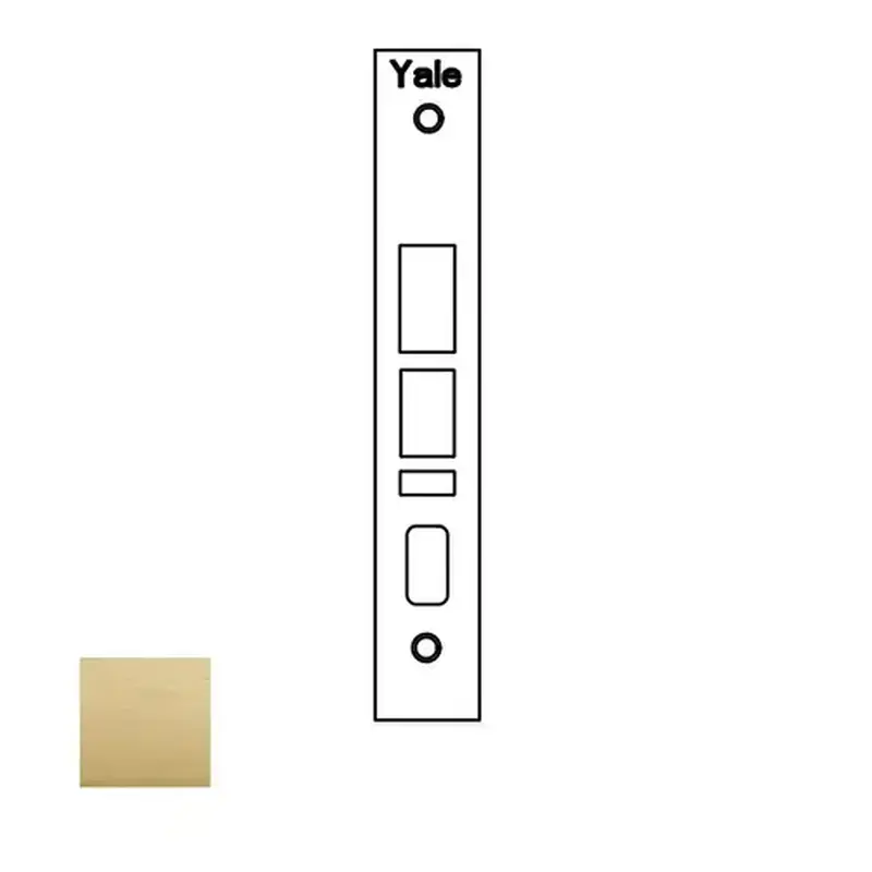 Yale Commercial 50-8867-2219-606 Mortise Armor Front, 8867, Satin Brass