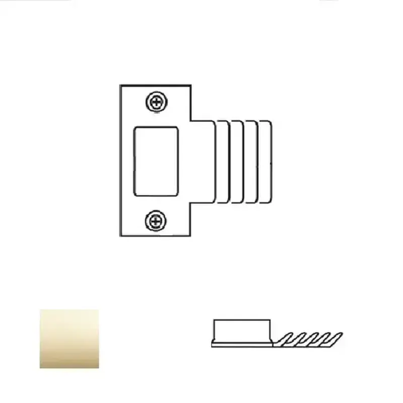 Yale Commercial 371-605 Cylindrical Lock T-Strike Bright Polished Brass