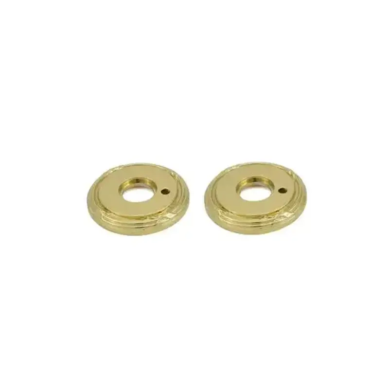 Baldwin 5145003 Estate Solid Brass Rosette Pair