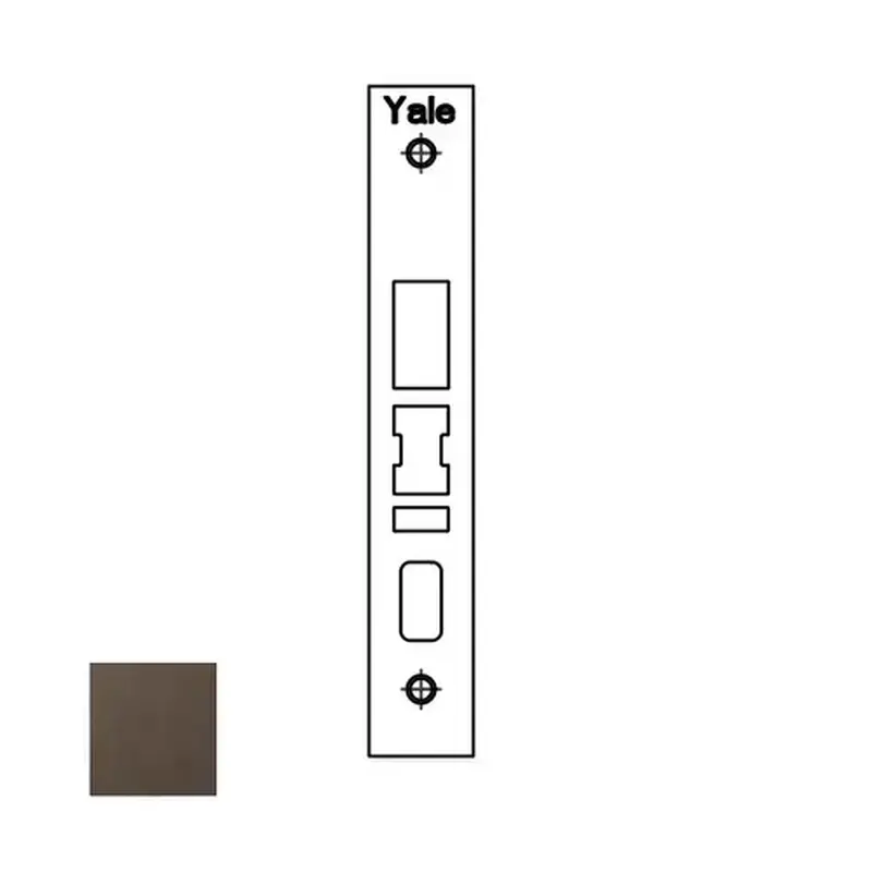 Yale Commercial 50-8867-3119-613E Mortise Armor Front, 8867, Dark Oxidized Satin Bronze