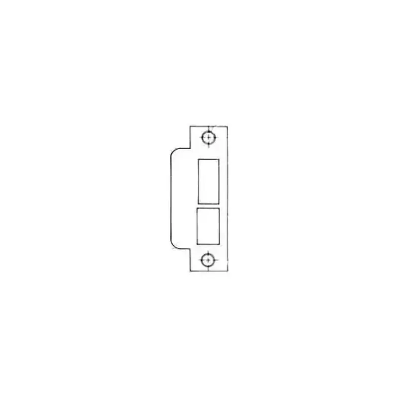 Baldwin 6339260L158 1 5/8" Estate Mortise Lock ASA Strike Polished Chrome