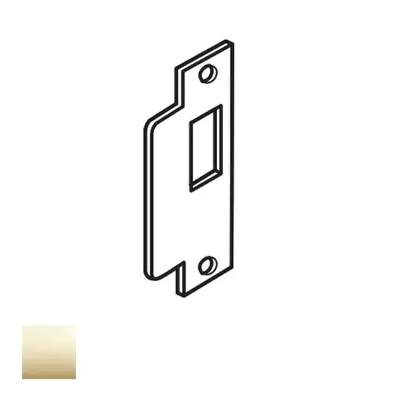 Arrow 456-03 Mortise Strike - Deadbolt Bright Polished Brass