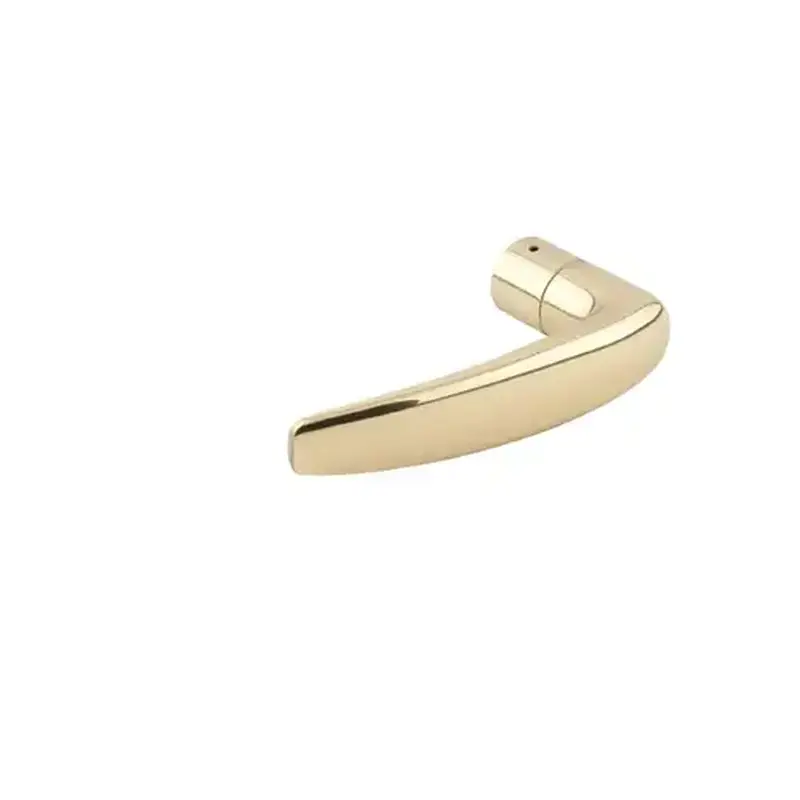 Schlage 09-402 07 605 L Series 07 Design Interior Lever with Screw Pack, Mounting Plate, and Wrench Bright Brass Finish