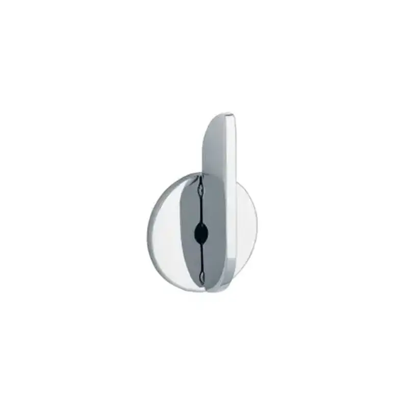 Schlage Lock 09-636L 626 Exterior L Escutcheon and Bushing for Blank by Knob / Lever Satin Chrome Finish