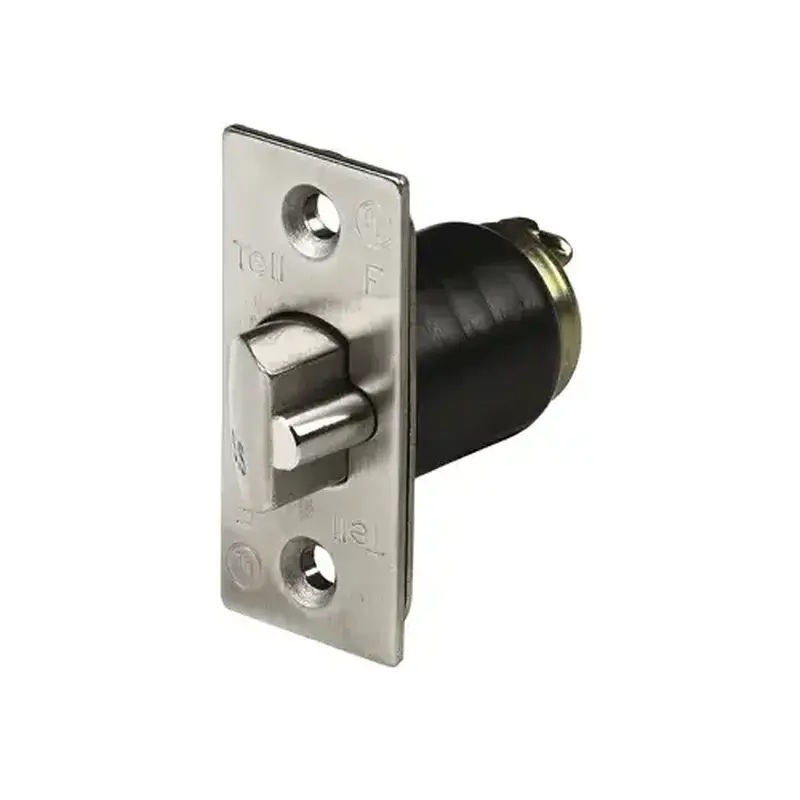 Tell Manufacturing CL100184 LATCH GR2 CYL 238 GRD 32D CS Deadlatch for LC2400/KC2300 - Satin Stainless Steel