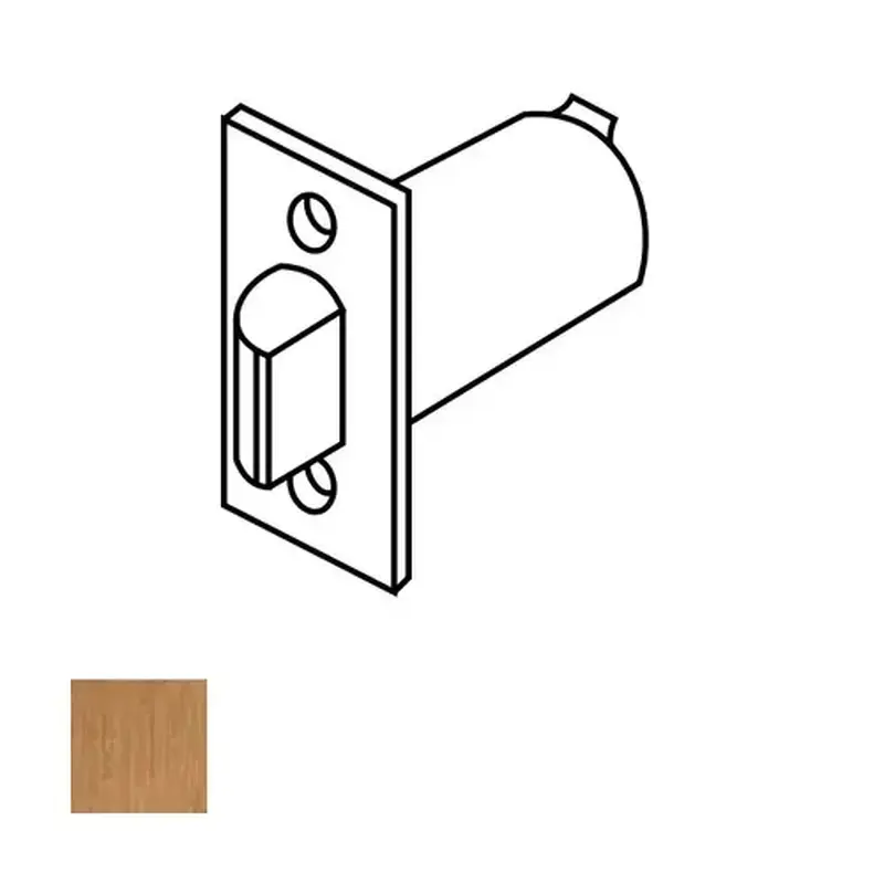 Sargent 10-2054 10 3-3/4" Backset Unguarded Latch (Springlatch) 10/10X-Line, 612/US10 Satin Bronze