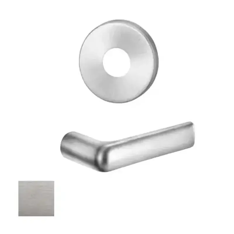 Sargent OS-8204-LNE-26D 8200 Series 8204 Outside Trim Lever and Rose Satin Chrome